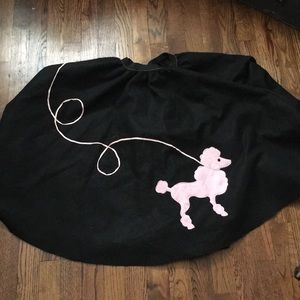 Poodle skirt. Women's small.